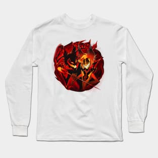 Fire  And Two Man Long Sleeve T-Shirt